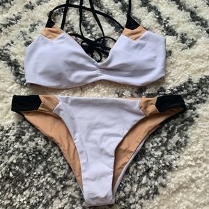 NEW white bikini set